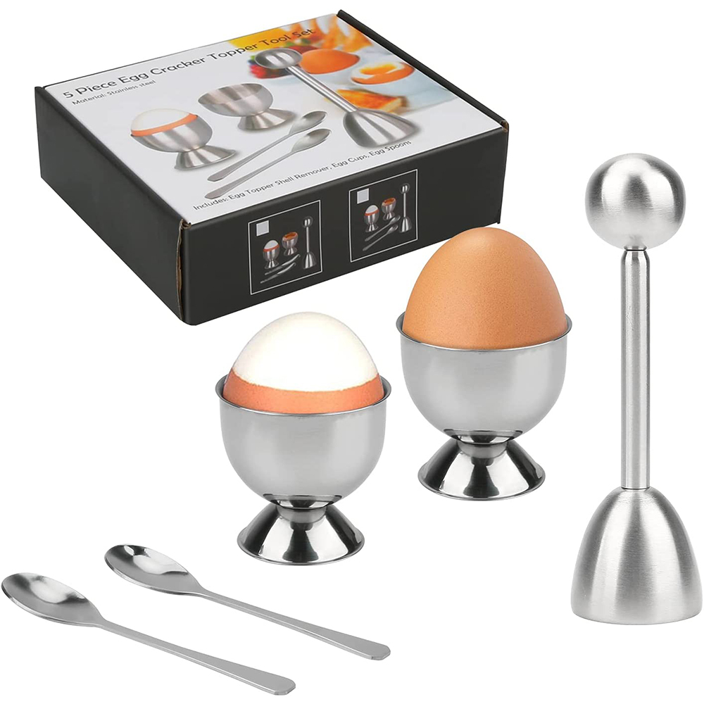 LMETJMA 계란 크래커 토퍼 세트 스테인레스 스틸  - Egg Separator Tool 리뷰 및 가격