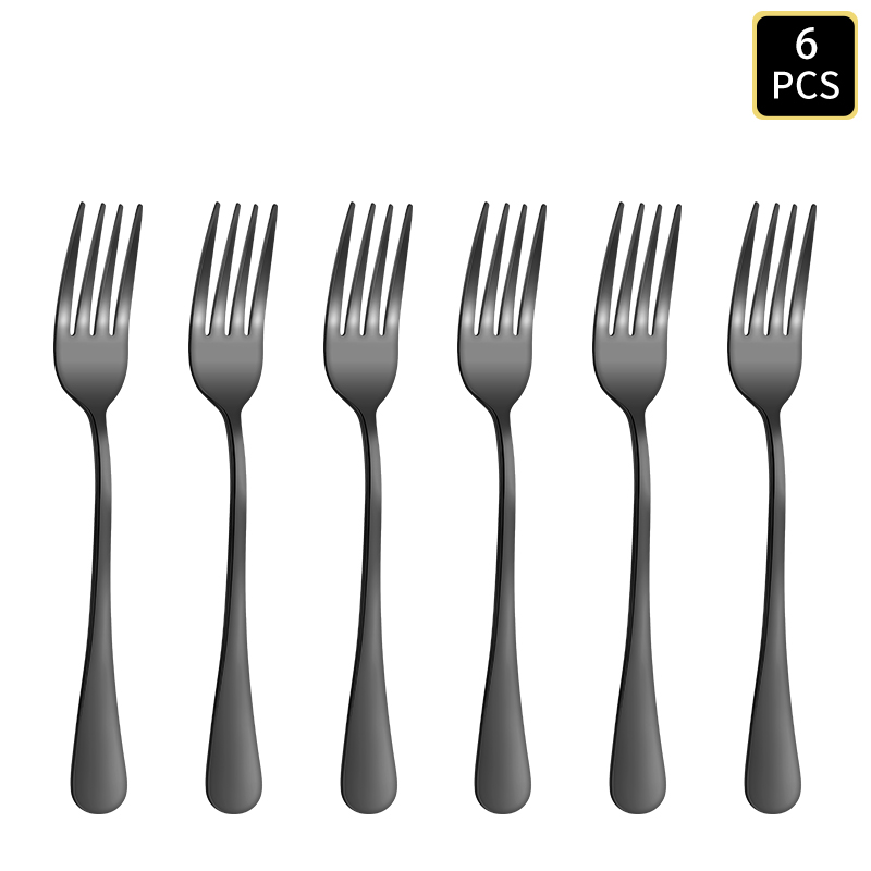 4/6/16/24개입 블랙 스테인리스 스틸 커트러리 세 - Kitchen Gadgets Gold 리뷰 및 가격