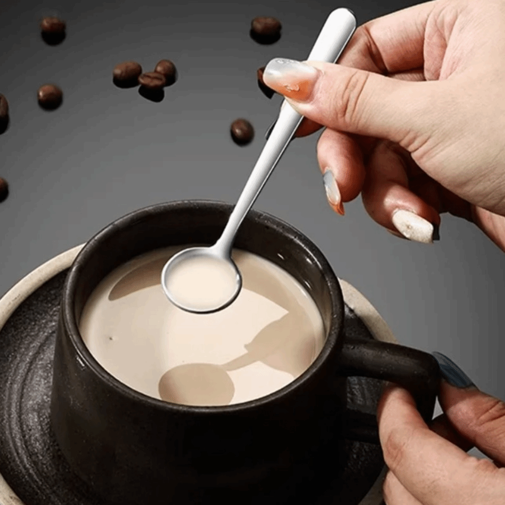 10pcs 휴대용 스테인레스 스틸 작은 스푼 내구성 부 - Kitchen Gadgets Gold 리뷰 및 가격